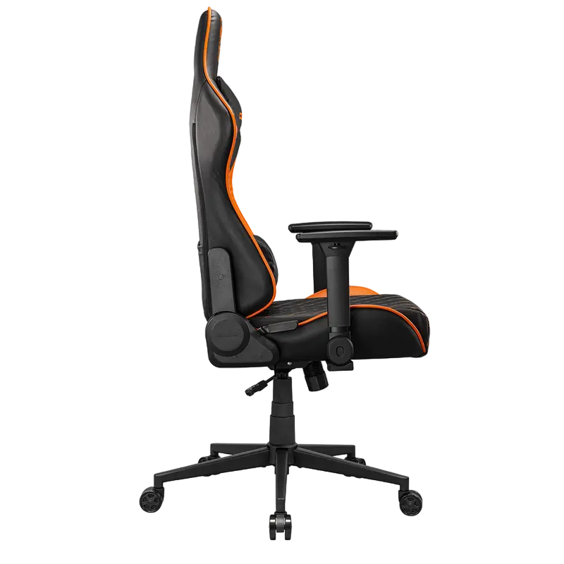 Scaun Gaming Cougar Armor One V2, PVC Piele, Negru | Portocaliu [3]