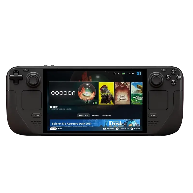 Электроника - Портативная игровая консоль Valve Steam Deck OLED 1TB, Черный