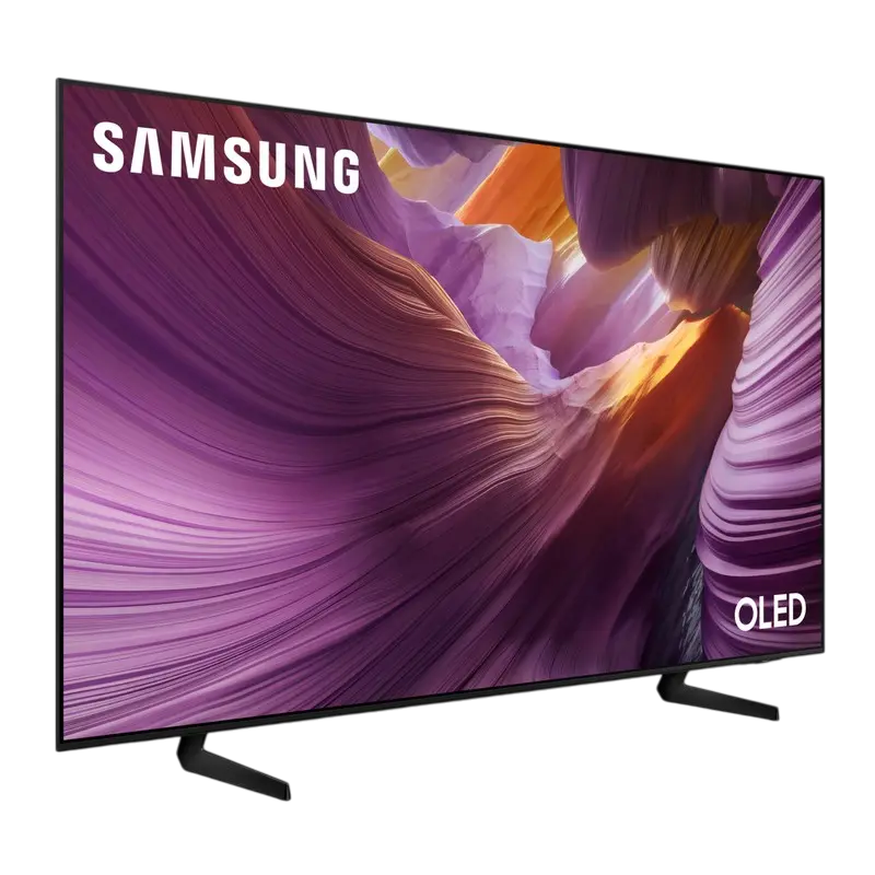 55" OLED SMART TV Samsung QE55S85FAUXUA, 3840x2160 4K UHD, Tizen, Черный [1]