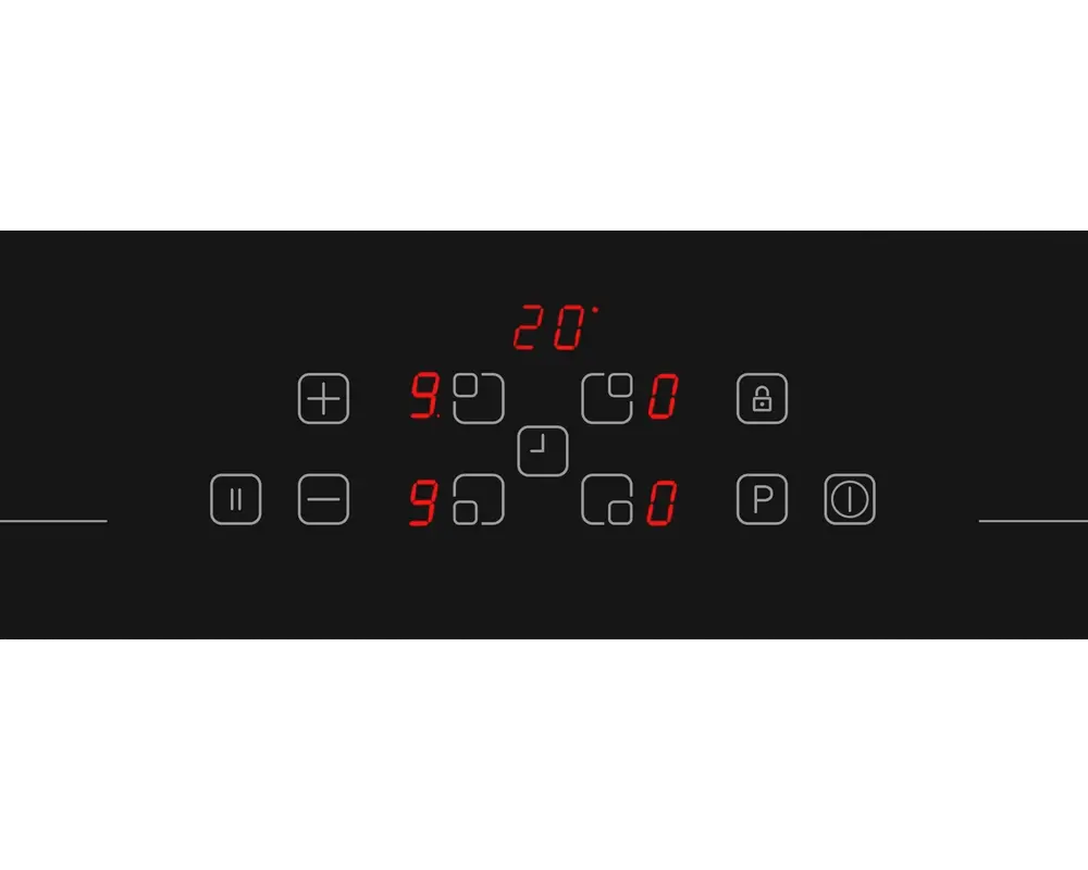 Индукционная Варочная Панель Sharp KH-6I45FT0I-EU, Черная Стеклокерамика с Расширенными Функциями [3]