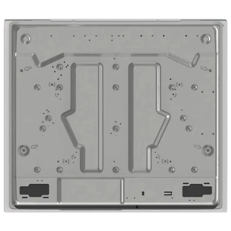 Plită pe Gaz Incorporabilă Gorenje GW 642 AXW, Inox Alb cu Arzător WOK [2]