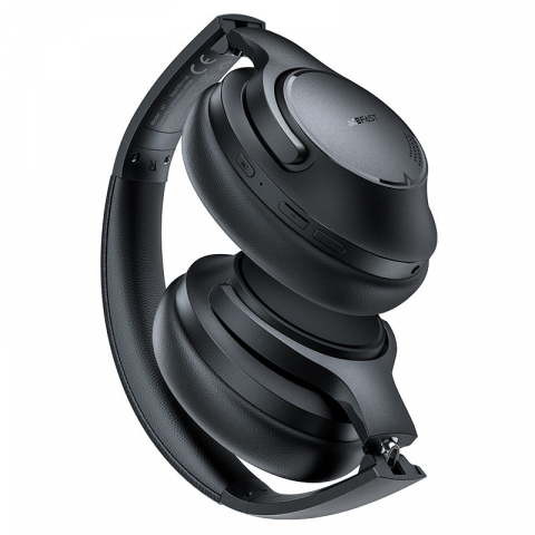 Căști Bluetooth H1 cu Anulare Activă Hibridă a Zgomotului – Tehnologie de Top și Sunet Imersiv [4]