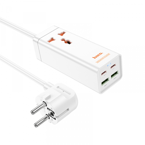 Echipamente de retea - AC10A Barry PD65W GaN (2C2A with 1 socket) desktop charger(EU) white