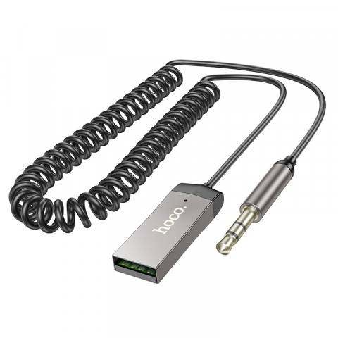 Accesorii GSM - Adaptor Bluetooth HOCO E78 Benefit Car AUX