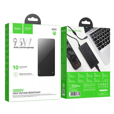 Adaptor universal laptop DC61 96W – Compatibilitate extinsă și performanță stabilă [4]