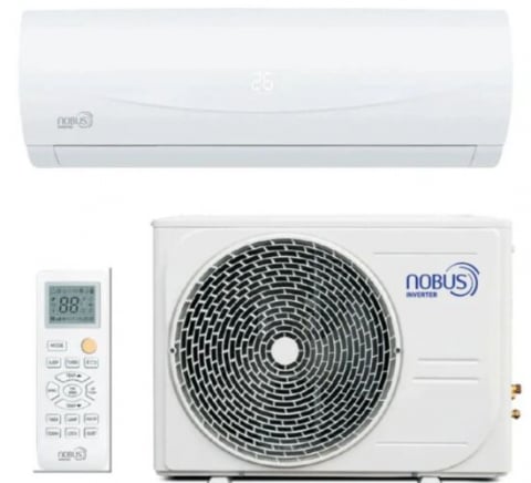 Кондиционеры - Кондиционер Nobus Inverter 25 Wi-Fi Интегрирован (9000 BTU) – Современное и Эффективное Решение для Климата в Помещении