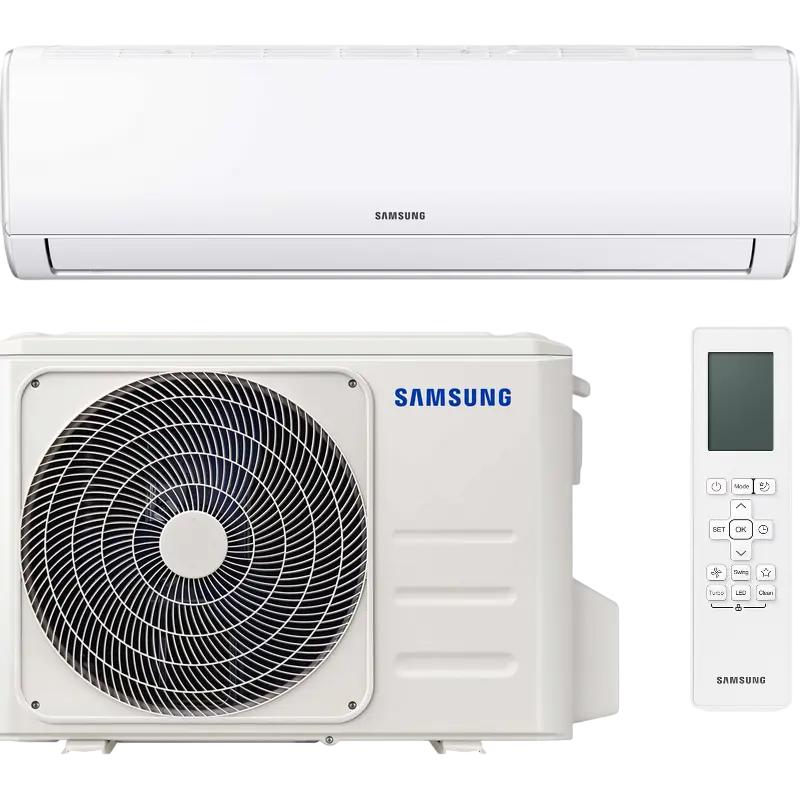 Aparate de aer condiționat - Air conditioner Samsung AR5000HM Basic, AR18BXHQASIFunctii climatizare:  Răcire, Încălzire Suprafaţa acoperită:  până la 50 m² Tehnologie InverterCapacitate de răcire :  18 kBTU/hClasa de eficiență energetică:  A++ Filtru antibacterianReglarea direcției fluxului de aer