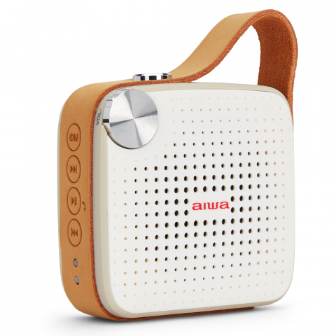 Electronice - Aiwa Portable Bluetooth Speaker Square BS-100GY