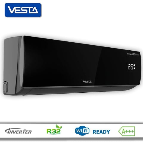 Aparate de aer conditionat - Aparat de aer condiționat Inverter Seria SMART Black, R32, A+++, -20°C, Wi-Fi Ready, Negru