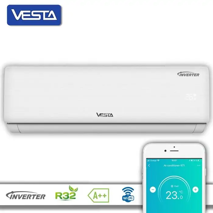 Aparate de aer conditionat - Aparat de aer condiționat Inverter Seria SMART, R32, A++, -20°C, Wi-Fi Inclus