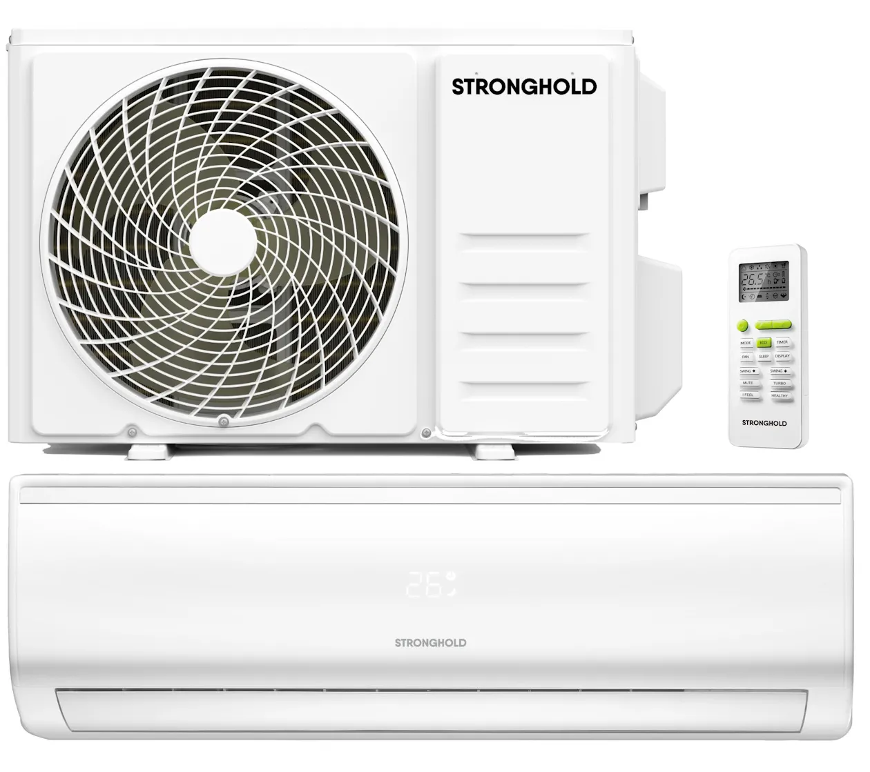 Aparate de aer condiționat - Aparat de aer condiționat Stronghold Wi-Fi Smart Inverter SAC-09SI – Confort inteligent în orice sezon