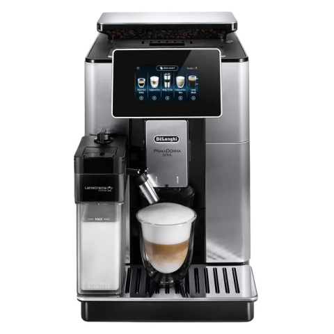 Кофемашины - Кофемашина DeLonghi ECAM 610.74 MB, Чёрный