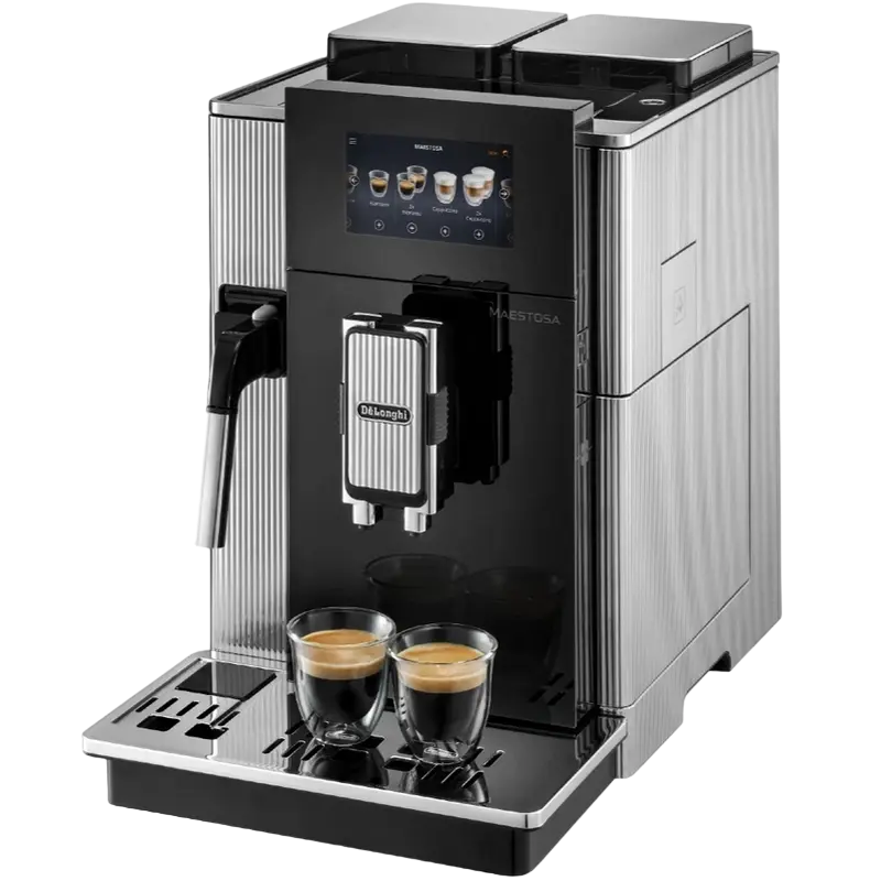 Кофемашина DeLonghi EPAM 960.75 GLM, Серебристый | Черный [4]