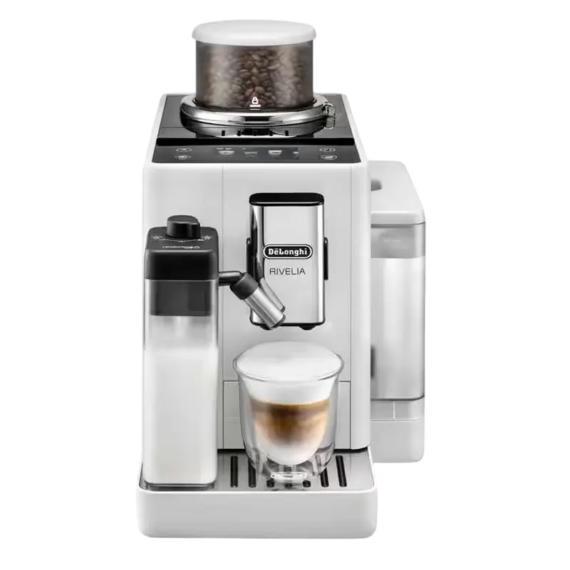 Electrocasnice - Aparat de cafea DeLonghi EXAM 440.55 W, Arctic White