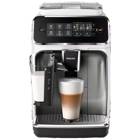 Aparate de cafea - Aparat de cafea Philips EP3249/70, Alb