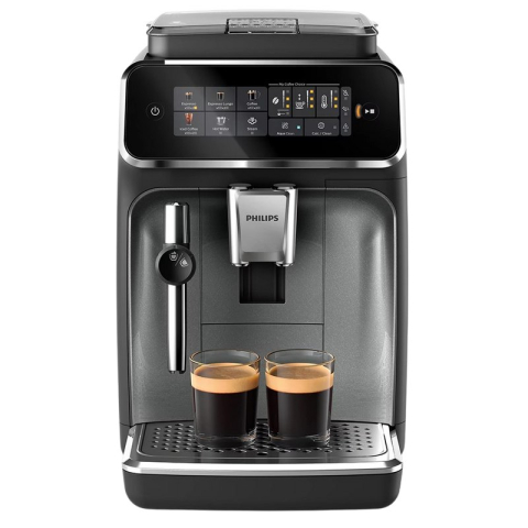 Aparate de cafea - Aparat de cafea Philips EP3329/70, Argintiu