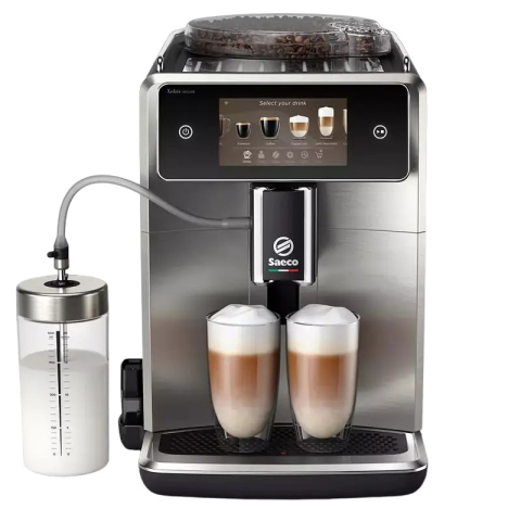 Aparate de cafea - Aparat de cafea Saeco SM8785/00, Negru