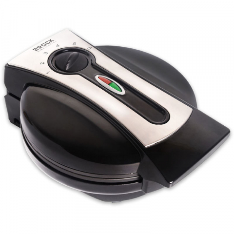 Бытовая техника - Aparat de Gătit Vafe BROCK WM 3002 BK, Negru, 1000W – Disponibil pe Mobishop.md