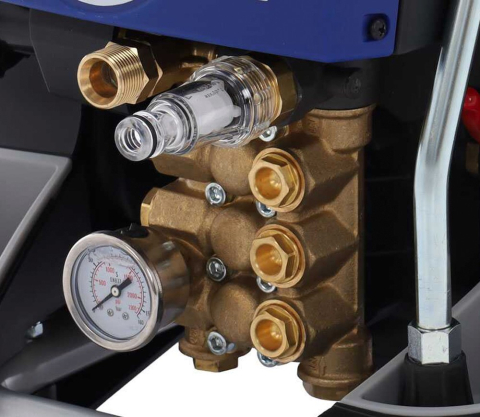 Aparat de spălat cu presiune ANNOVI REVERBERI 757 Dual Pro 15763 (2900W, 190 bar, 510 l/h, Manometru) [5]