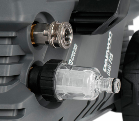 Aparat de spălat cu presiune DAEWOO DAW 725 (3100W, 190 bar, 660 l/h, Motor Brushless, Pompă din aluminiu, Manometru, Furtun 10 m) [11]