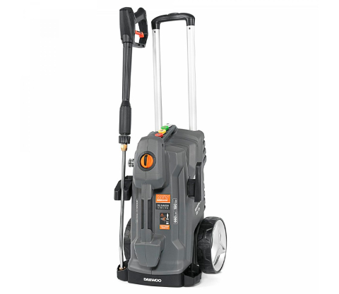 Aparat de spălat cu presiune DAEWOO DAW 725 (3100W, 190 bar, 660 l/h, Motor Brushless, Pompă din aluminiu, Manometru, Furtun 10 m) [1]