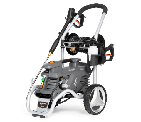 Aparate de spalat cu presiune - Aparat de spălat cu presiune DAEWOO DAW 775 (3100W, 190 bar, 660 l/h, Motor Brushless, Pompă din aluminiu, Tambur cu furtun 12 m)