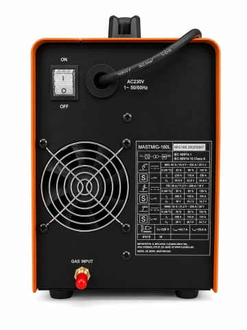 Aparat de sudat semiautomat Kronava Mastmig-160L (FLUX / MMA / LIFT TIG, 250 A, 220 V, fără gaz) [3]