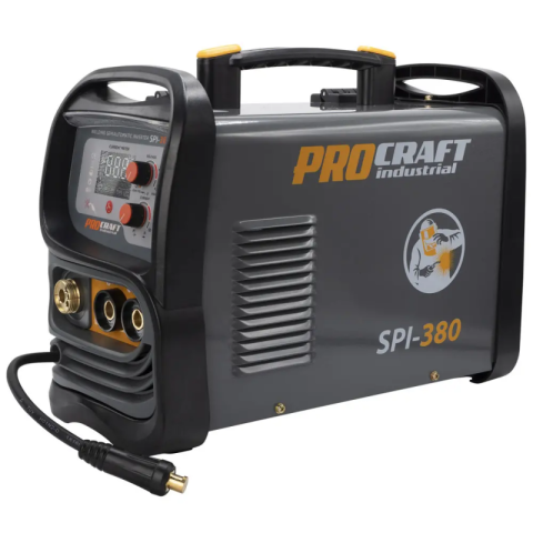 Aparate de sudură - Aparat de sudură semiautomat Procraft Industrial SPI380 – Putere versatilă MIG/MAG + MMA până la 180 A, pentru lucrări profesionale!