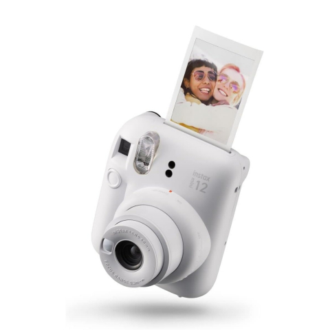 Aparat Foto Instant Fujifilm Instax Mini 12 Clay White – Imortalizează Amintiri cu Stil [0]