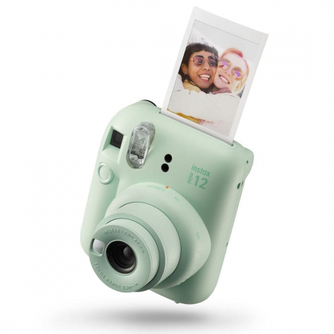 Aparat Foto Instant Fujifilm Instax Mini 12 Green Mint – Momente Instantanee cu Stil [0]