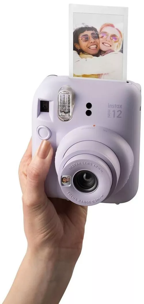 Aparat Foto Instant Fujifilm Instax Mini 12 Lilac Purple – Fotografiază și Printează pe Loc [5]