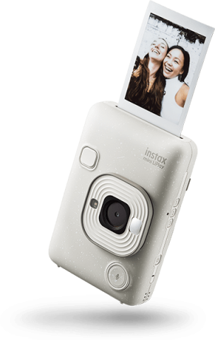 Aparat Foto Instant Fujifilm Instax Mini LiPlay Misty White – Combinație Perfectă de Design și Funcționalitate [0]