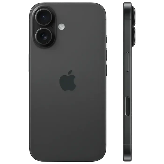 Smartphone Apple iPhone 16, 128GB, Negru [1]