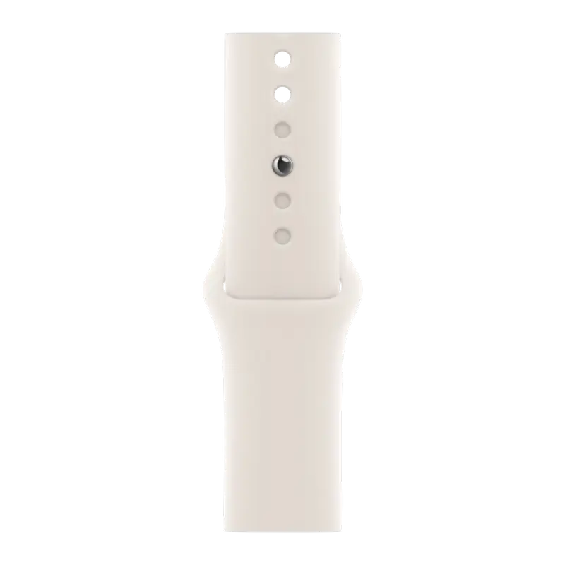 Apple Watch SE 3 40mm, carcasă aluminiu, brățară sport Starlight S/M, GPS, Starlight [2]
