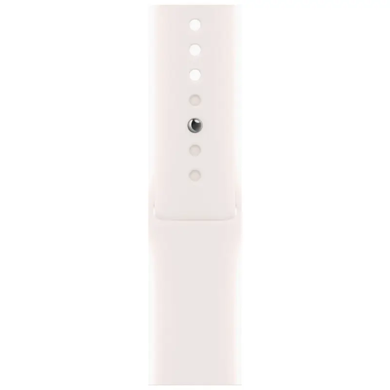 Apple Watch Series 11 GPS, 46mm, carcasă Rose Gold, brățară sport Light Blush M/L [1]