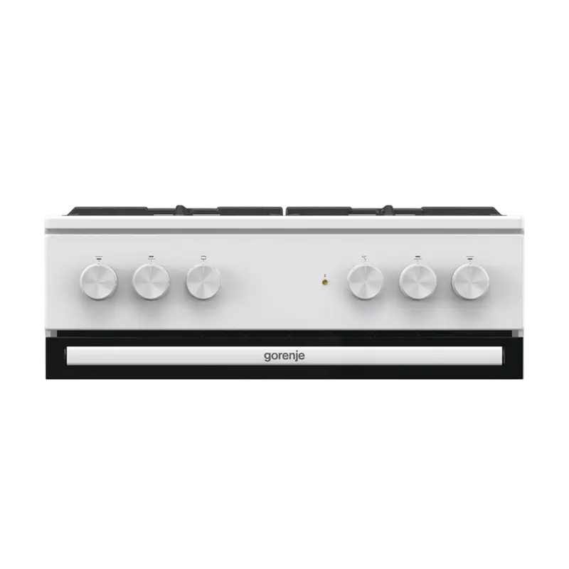 Aragaz Mixt Gorenje GK6A40WFFM, Plită pe Gaz, Cuptor Electric 71L, Grătare Fontă, Alb [8]