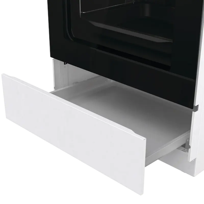 Aragaz Mixt Gorenje GK6A40WFFM, Plită pe Gaz, Cuptor Electric 71L, Grătare Fontă, Alb [6]