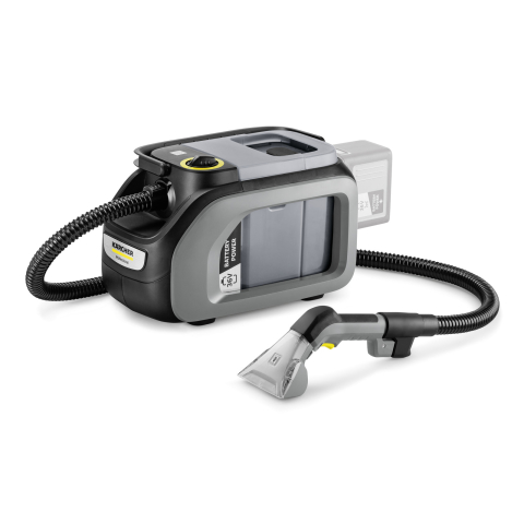 Aspiratoare universale - Aspirator cu spălare prin injecție-extracție profesional pe acumulator Kärcher Puzzi 2/1 Bp (36 V, 1.7/2.9 L, 16 kPa, Duză tapițerie, Antracit)