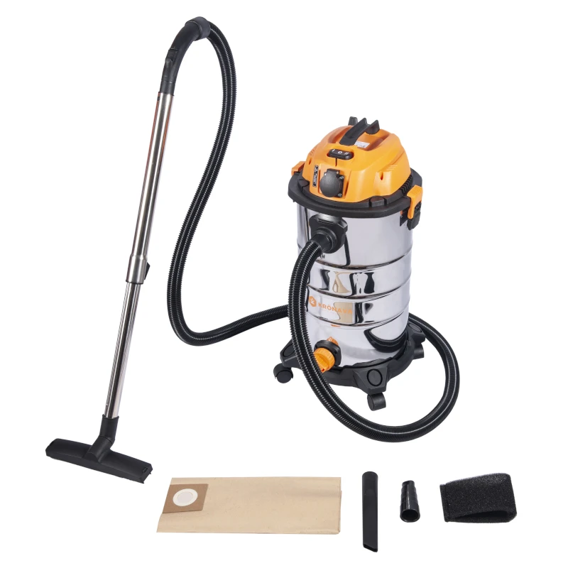 Aspiratoare universale - Aspirator industrial umed si uscat Kronava K-MWD252S – Putere maxima, curatenie fara compromisuri!