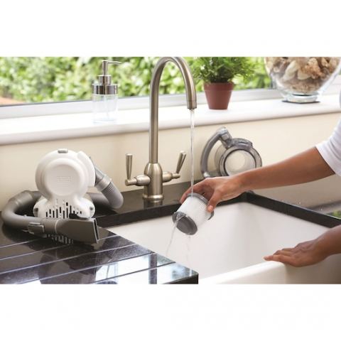 Aspirator manual cu acumulator Black+Decker 14.4V Li-Ion Flexi Pet Vac PD1420LP-QW [5]