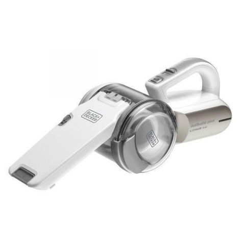 Aspiratoare portabile - Aspirator manual cu acumulator Black+Decker 14.4V Pivot Vac PV1420L-QW