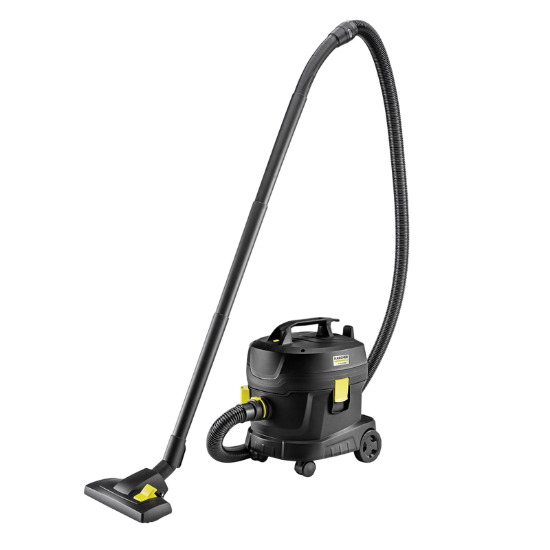 Aspiratoare universale - Aspirator profesional uscat Kärcher T 11/1 Classic Adv Re!Plast Go!Further (850 W, 11 L, 235 mbar, Silențios 61 dB, Cablu 12 m, 10 saci fleece, Ediție Limitată Negru)