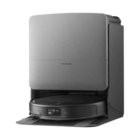 Aspiratoare robot - Aspirator robot cu stație multifuncțională Roborock Saros 20X (36000 Pa, 6400 mAh, Navigație StarSight 2.0, AdaptiLift 3.0, Spălare cu mopuri rotative, Negru)