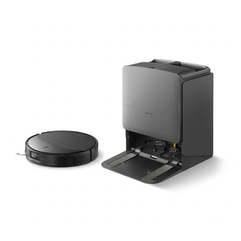 Aspirator robot cu stație multifuncțională Roborock Saros 20X (36000 Pa, 6400 mAh, Navigație StarSight 2.0, AdaptiLift 3.0, Spălare cu mopuri rotative, Negru) [2]
