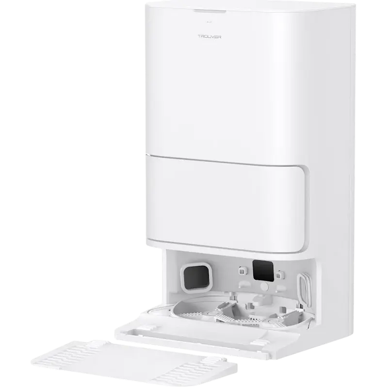 Робот-пылесос Mova E40 Ultra Белый – Умная уборка с сушкой швабры горячим воздухом и автономией 260 мин! [4]