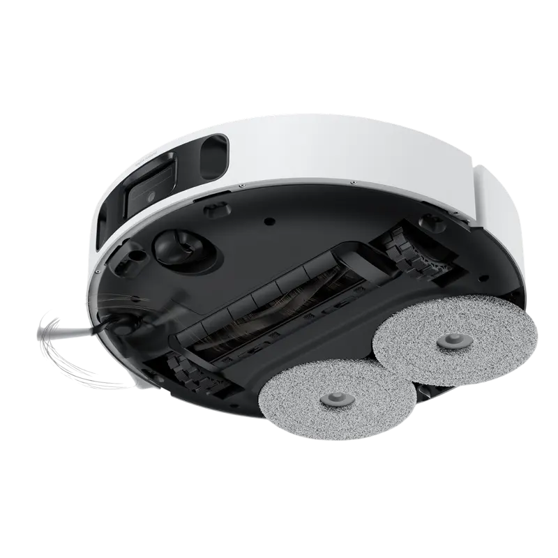 Робот-пылесос Mova E40 Ultra Белый – Умная уборка с сушкой швабры горячим воздухом и автономией 260 мин! [7]