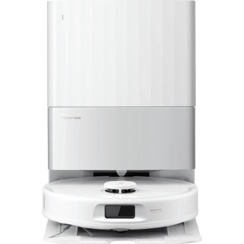 Electrocasnice - Aspirator robot Roborock Qrevo 5AE White – Curățenie inteligentă și autonomă cu stație de autocurățare și putere 12.000 Pa!