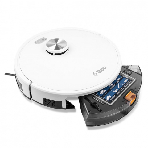 Aspirator robot Ttec Robi ProMaster+ cu funcție mop și sistem automat de golire a prafului [3]