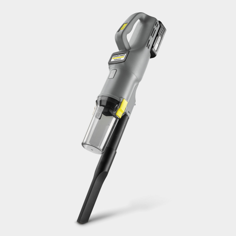 Aspirator uscat pe acumulator Kärcher LVS 1/1 Bp (18 V, 0.35 L, 140 mbar, Filtru HEPA 13, Ciclonic, Fără sac, Antracit) [2]