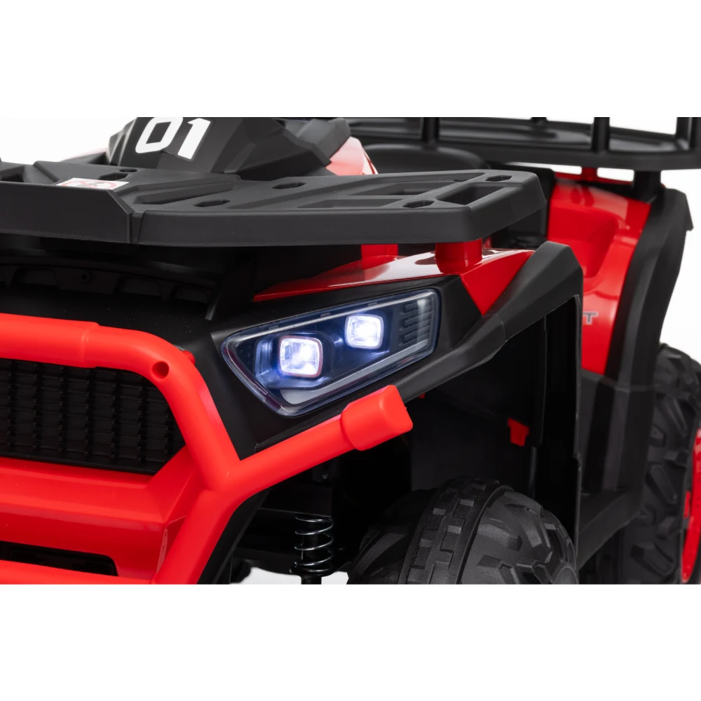 Электро-квадроцикл Richi MX651/1, Красный – Безопасные приключения для детей [2]